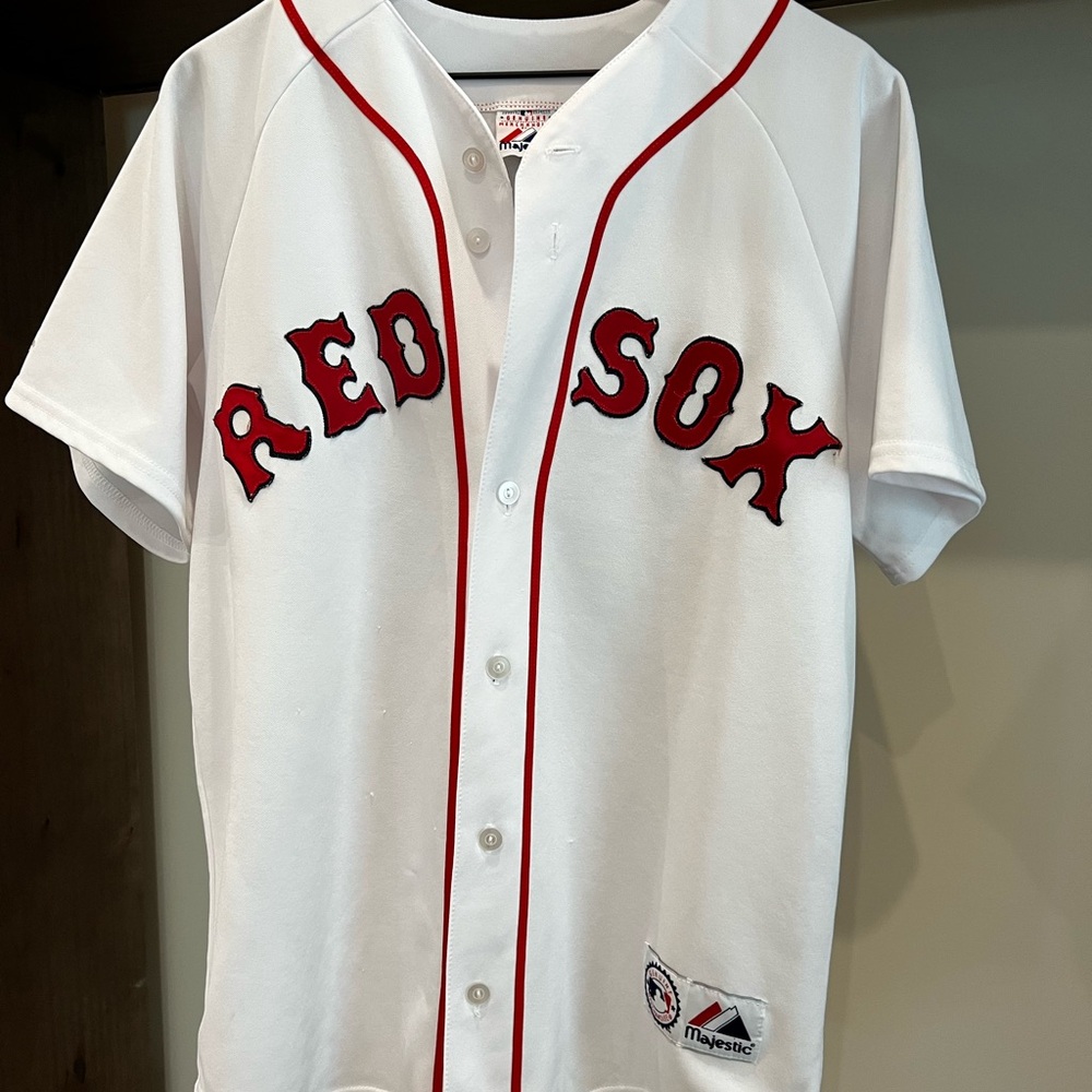 Vintage Mens official Boston Red Sox replica home jersey